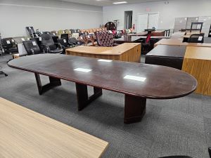 12' Conference table 